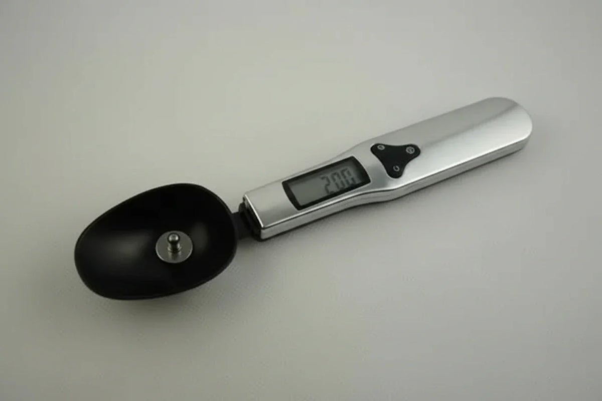 Digital Kitchen Scale with Built-In Measuring Cup