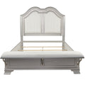3 Piece Bedroom Set With Elegant Bed, 2 Nightstands