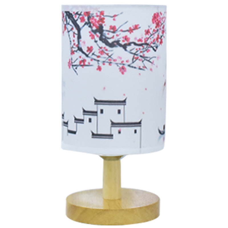 Literary desk lamp bedroom dormitory LED night light.