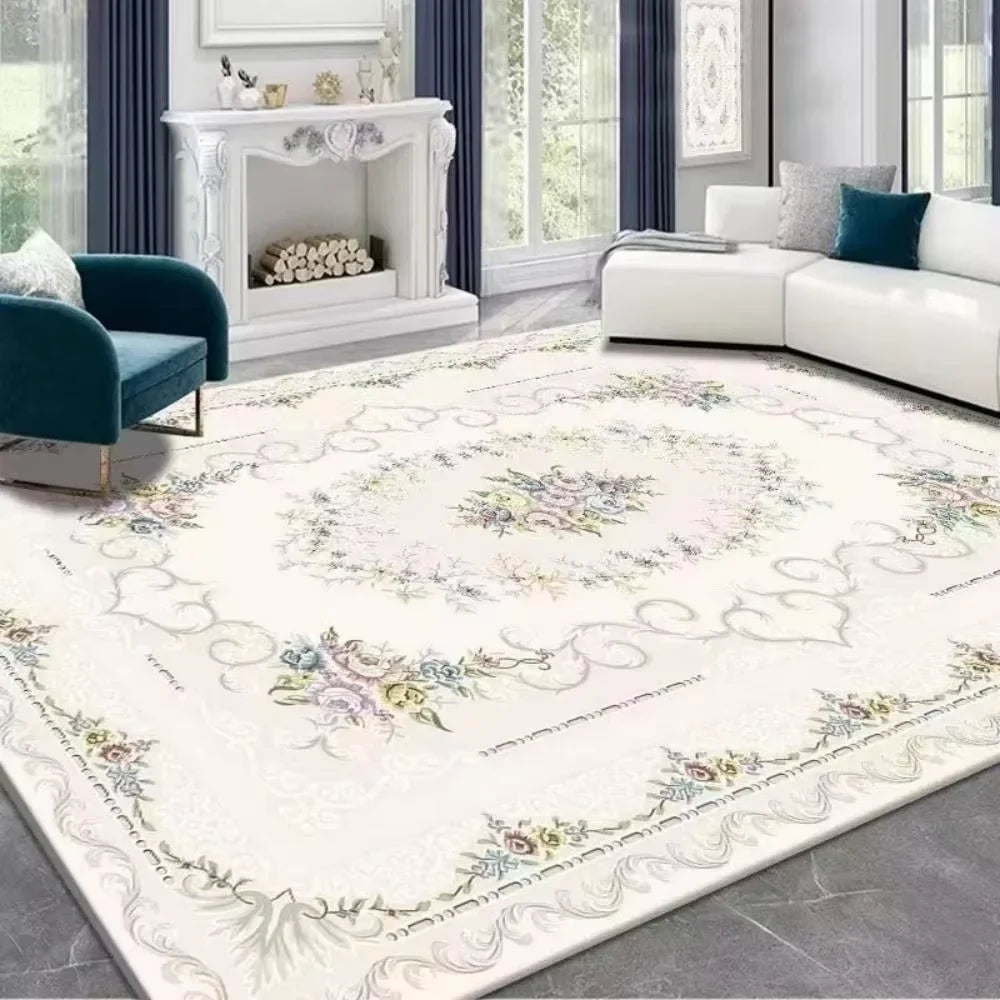 VIKAMA Persian Style For Live Room Large Area Rug Machine Washable Rug.