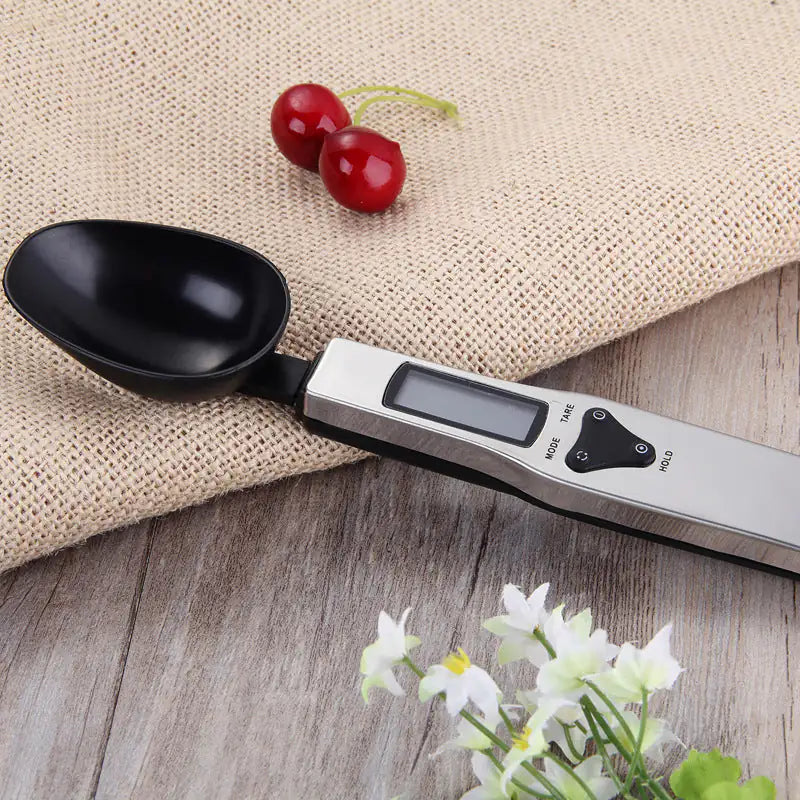 Digital Kitchen Scale with Built-In Measuring Cup