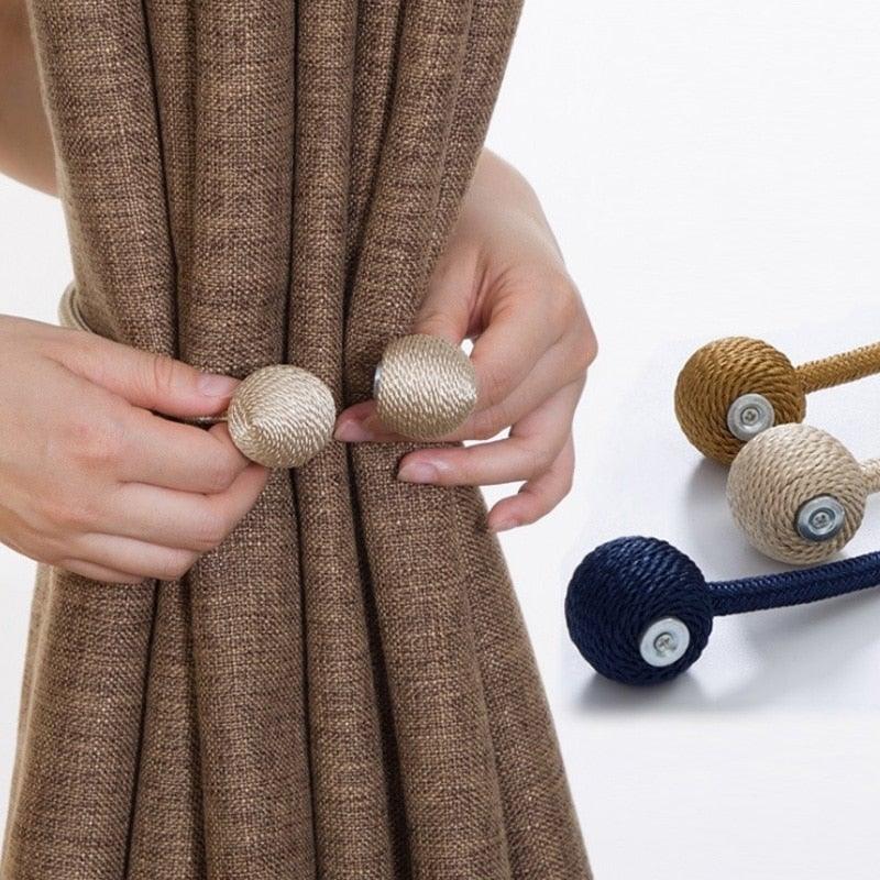 Magnetic Curtain Hook Holder Clips 49CM