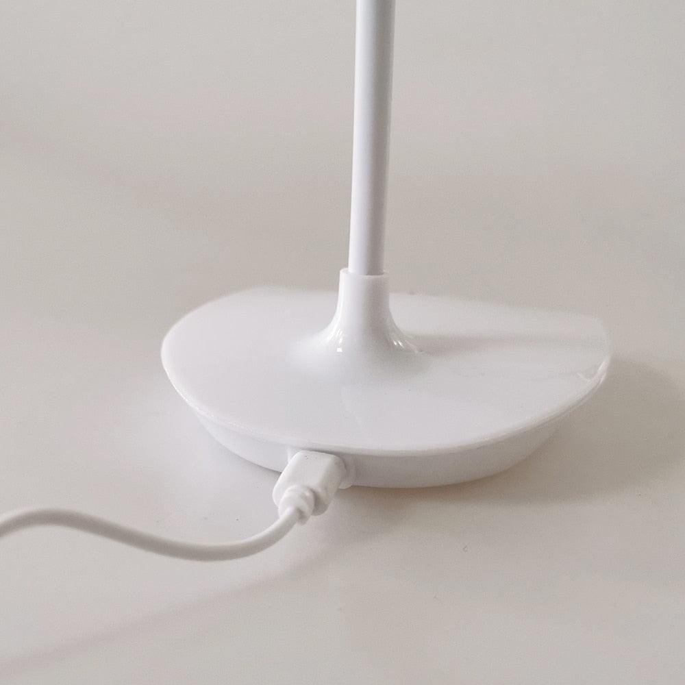 Office Desk LED Table Lamp USB Rechargeable Battery Bright Lamp.
