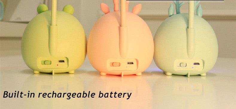 LED Desk lamp, Eye Protection, Energy-saving USB charging light for kids room.