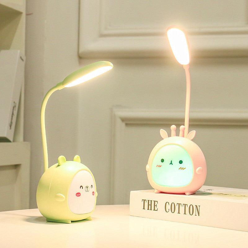 LED Desk lamp, Eye Protection, Energy-saving USB charging light for kids room.
